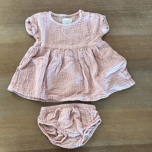 Carter's Blush dress and bloomers Set